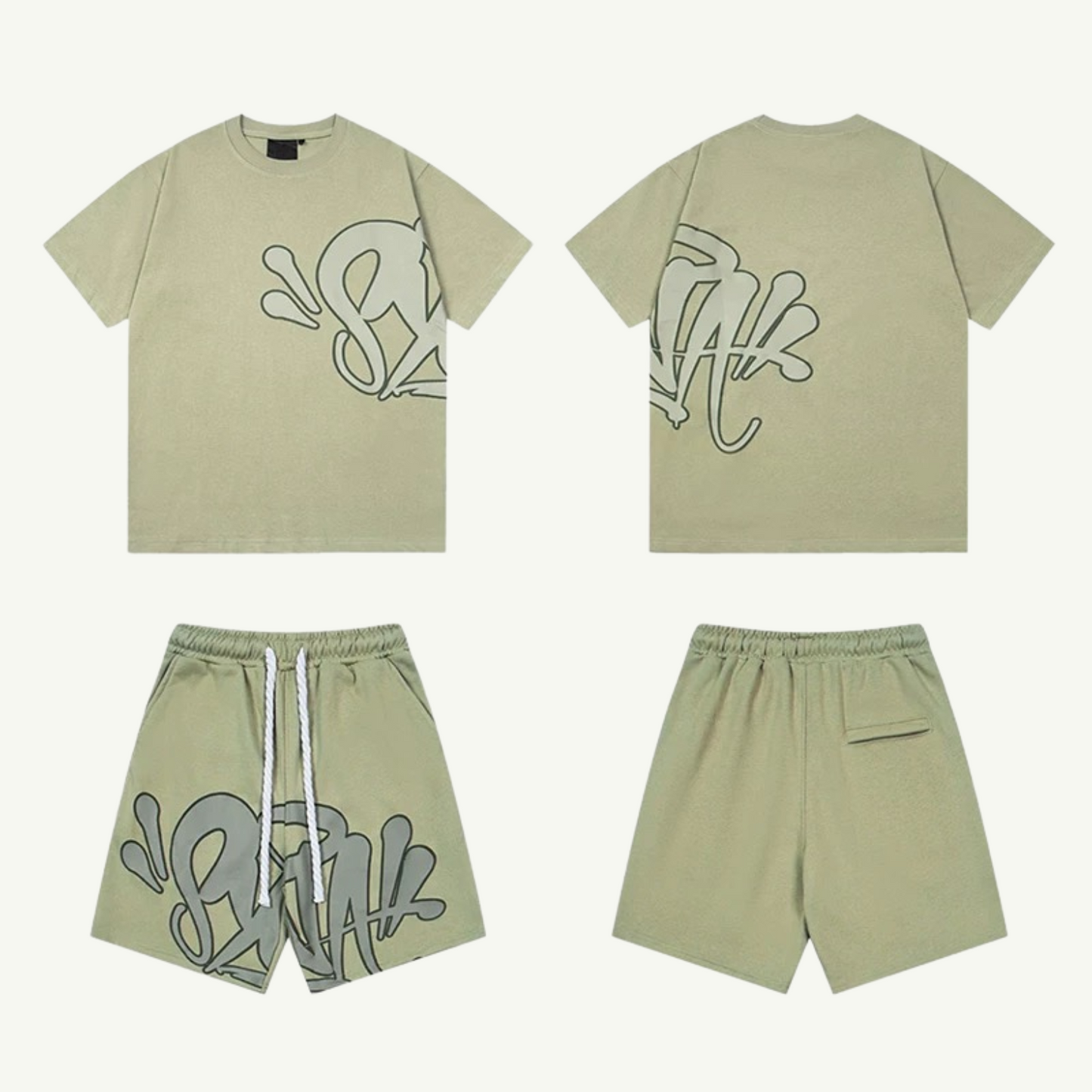 GRAFFITI - SHIRT & SHORTS SET