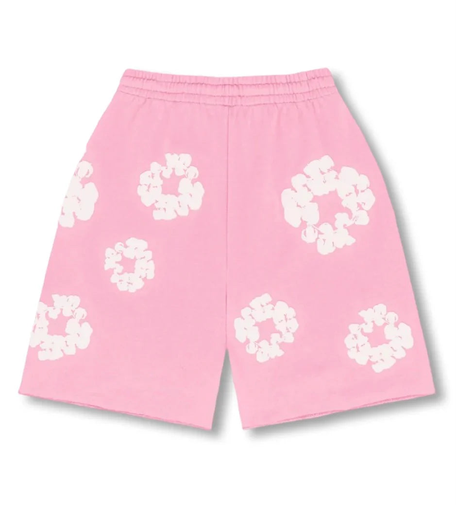 FLOWER SHORTS - Pink