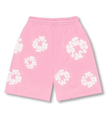 FLOWER SHORTS - Pink