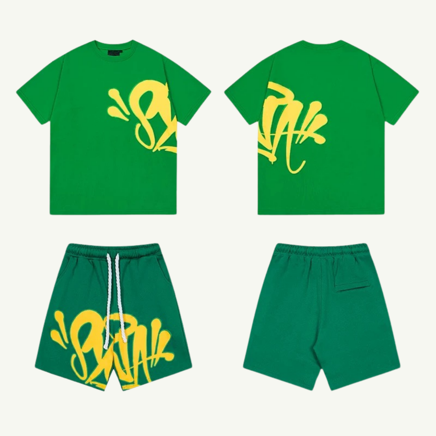 GRAFFITI - SHIRT & SHORTS SET