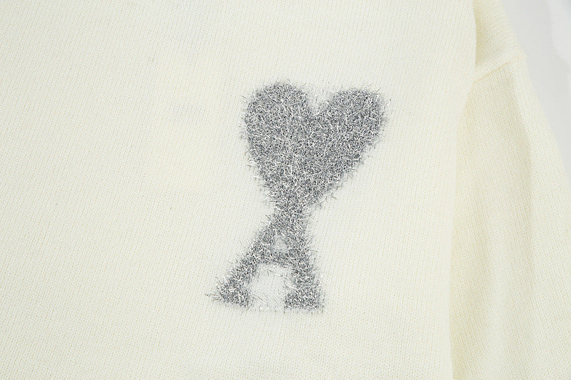 A - HEART SWEATER (UNISEX)