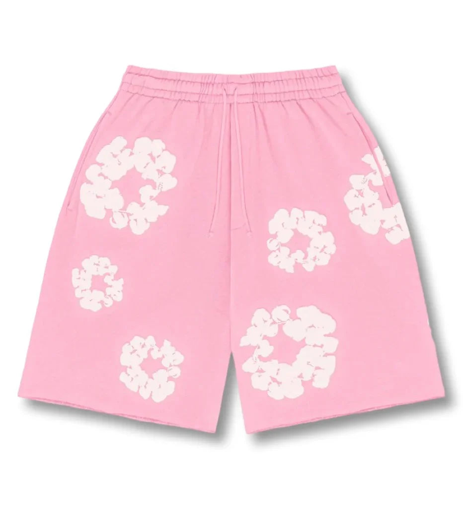 FLOWER SHORTS - Pink